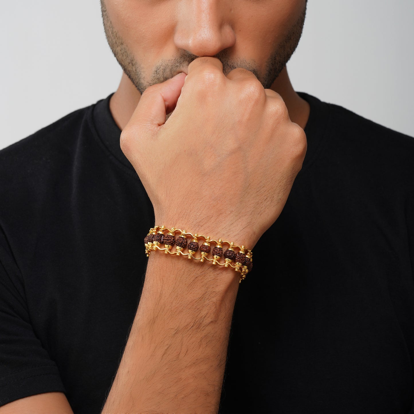 Modern Rudraksha Bracelet
