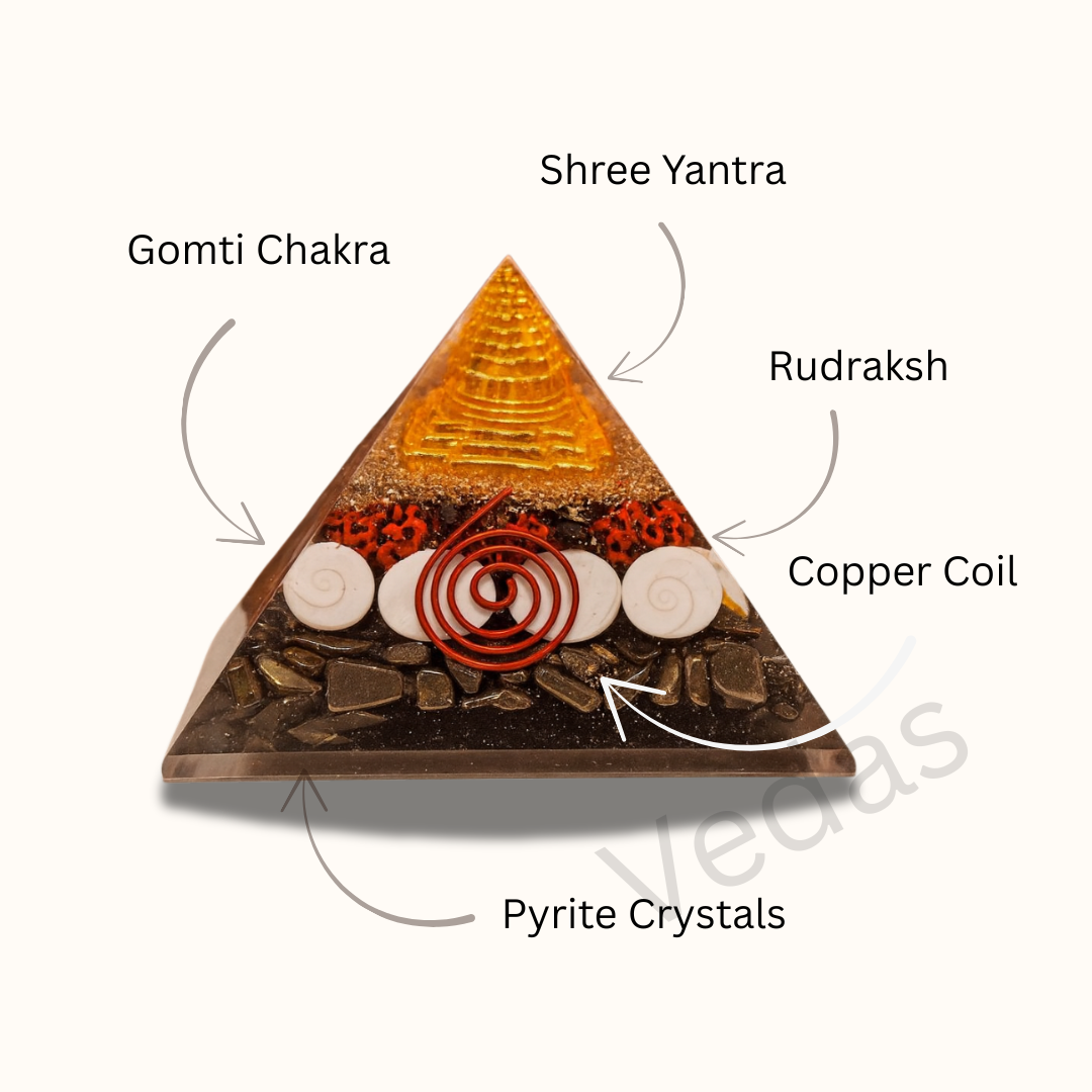 Money Magnet Pyrite Pyramid