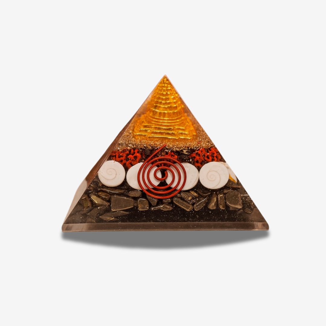 Money Magnet Pyrite Pyramid